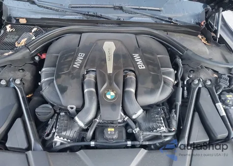 2016 BMW 750I xDrive from USA, damaged, VIN WBA7F2C57GG417422